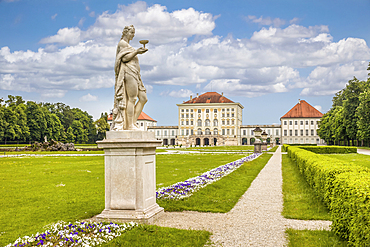 Nymphenburg Palace in Munich, Upper Bavaria, Bavaria, Germany