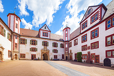 Wilhelmsburg Castle in Schmalkalden, Thuringia, Germany