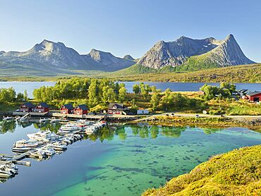 Kulhornet, Stortinden, Eidtinden, Hakonset, Ballangen, Ofoten, Nordland, Norway