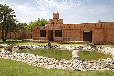 Gardens of the Sheikh Zayed Palace Museum (Al Ain Palace Museum), Al Ain, Abu Dhabi, United Arab Emirates, Middle East