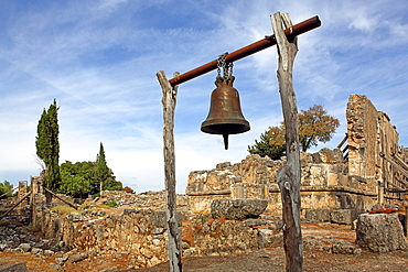 Agii Phanentes church ruins, Sami, Kefalonia Island, Ionian Islands, Greece