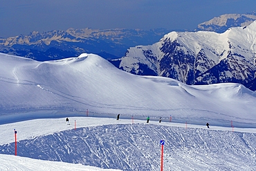 Arosa ski area, Graubünden, Switzerland