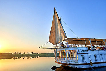 lazulli boat,egypt,river nile deck, landscape