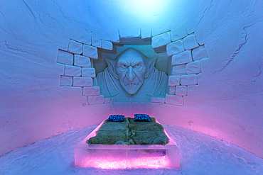 Snow hotel Lumilinna in Kemi, Finland