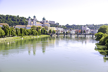 Passau, St, Stephen's Cathedral, Veste Oberhaus, Niedernburg Monastery, Innkai, Inn