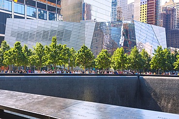 New York City, Manhattan, World Trade Center Site, National September 11 Memorial