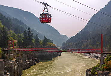 Fraser Canyon, Hell's Gate Airtram, Suspension Bridge