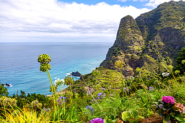 North coast, view from Miradouro Sao Cristovao near Boaventura