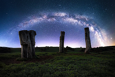 The Milky Way over Thuringia, Marksuhl, Germany