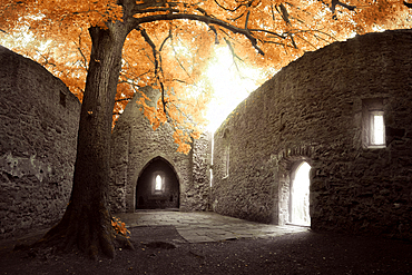 The Totenkirche near Abteroda, Hesse, Germany