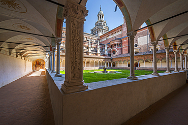 Monastery Certosa di Pavia (“Gratiarum Chartusiae”), Province of Pavia, Lombardy, Italy, Europe