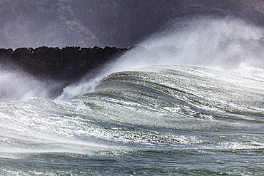 waves, surf, Portugal, Algarve, Atlantic