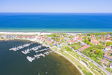 View of the Baltic Sea resort of Rerik, Mecklenburg-Western Pomerania, Germany