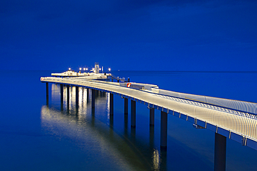 Koserow pier, Usedom island, Mecklenburg-Western Pomerania, Germany