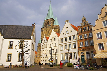 outdoor photo, spring, day, Warendorf: town of horses, Muensterland, North Rhine-Westphalia, Germany, Europe