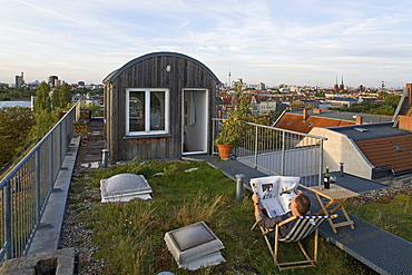 Rooftop studio, Berlin, Germany