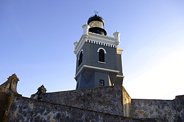 Lighthouse, Castillo San Felipe del Morro in Old San Juan, San Juan, Puerto Rico