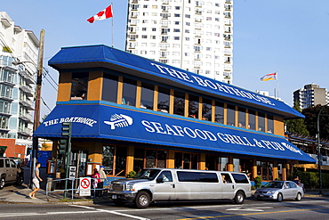 Seafood Grill, Stretch Limousine, English bay, Westend, Vancouver City, Canada, North America