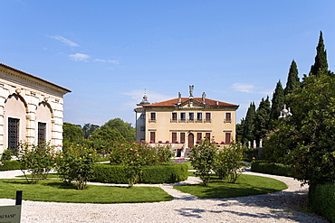 Villa Valmarana ai Nani, fresco paintings from Giovanni Battista Tiepolo and Giovanni Domenico Tiepolo, Vicenza, Veneto, Italy