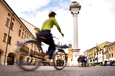 Piazza Vittorio Emanuele, Rovigo, Veneto, Italy