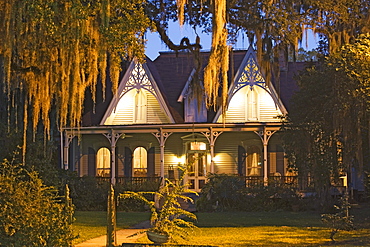 St. Francisville Inn Bed and Breakfast, built in the 1880, s is an excellent example of victorian gothic style, St. Francisville, Louisiana, USA