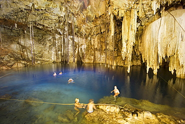 Cenote X'Keken, Valladolid, State of Yucatan, Peninsula Yucatan, Mexico