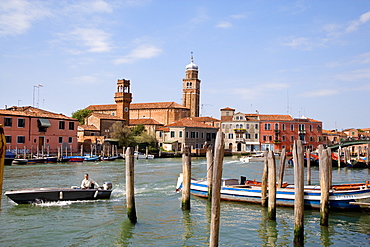 Grand Canal, Murano, Venice, Laguna, Veneto, Italy