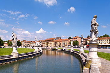 Prato della Valle, Padua, Veneto, Italy