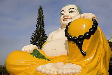 Buddha statue in the sunlight, Trai Mat, Lam Dong Province, Vietnam, Asia