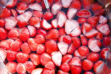 Strawberry punch, Leipzig, Saxony, Germany