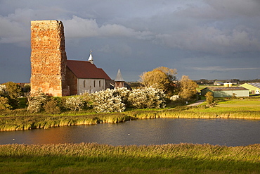 Old Church of Our Saviour, Alte Kirche, Pellworm island, Schleswig-Holstein, Germany