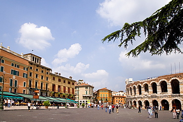 Arena, Piazza Bra, Verona, Veneto, Italy