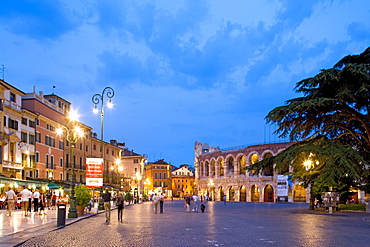 Arena, Piazza Bra, Verona, Veneto, Italy