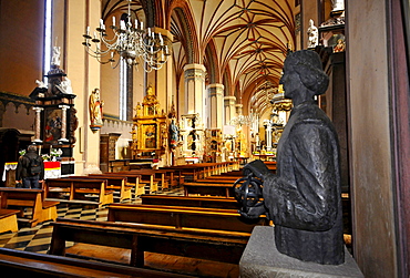 Kopernikus in the cathedral of Fromborg, Masuria, Baltic coast, Poland, Europe