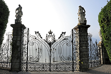 Portal, Villa Carlotta, Tremezzo, Lake Como, Lombardy, Italy