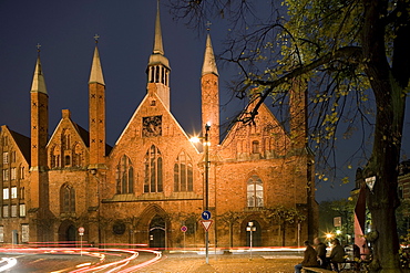 Heiligen Geist Hospital, Hanseatic city of Luebeck, Schleswig Holstein, Germany, Europe