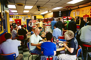 Restaurant Hot Dough`s, Chicago, Illinois, USA