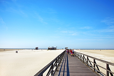 Pier, St. Peter-Ording, Schleswig-Holstein, Germany