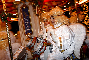 Christmas market in Bad Hindelang, Allgau, Swabia, Bavaria, Germany