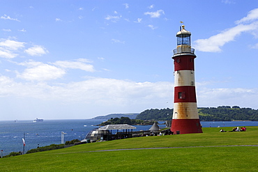 Smeaton's Tower, the Hoe, Plymouth, Devon, England, United Kingdom