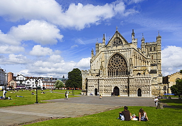 Exeter Cathedral, Exeter, Devon, England, United Kingdom