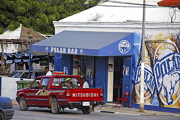 West Indies, Bonaire, Rincon, Polar Bar, people