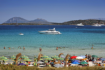 Italy Sardinia Italy Sardinia   Cala Liscia Ruia beach