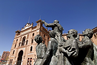 Las Ventas, famous bullring in Madrid, plaza de toros de las ventas, Madrid, Spain