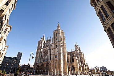 Cathedral of Leon, Leon, Castile and Leon, Spain