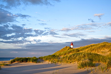 Lighthouse List-East, Ellenbogen, Sylt Island, North Frisian Islands, Schleswig-Holstein, Germany