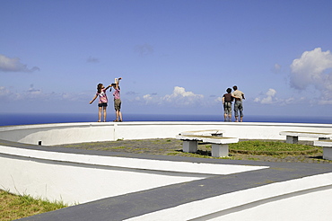 Viewpoint near Ginetes, west coast, Sao Miguel, Azores, Portugal