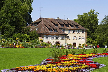 Peopel visiting Mainau island, Baden-Wurttemberg, Germany