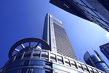 View to the modern World Trade Center, Chongqing, China, Asia