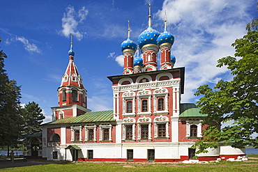 Church of St Dimitri in the Kremlin of Uglich, Church of St Demetrios on the blood, built in 1692, Uglich, Oblast Yaroslavl, Russia